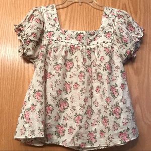 Forever 21 Floral Blouse